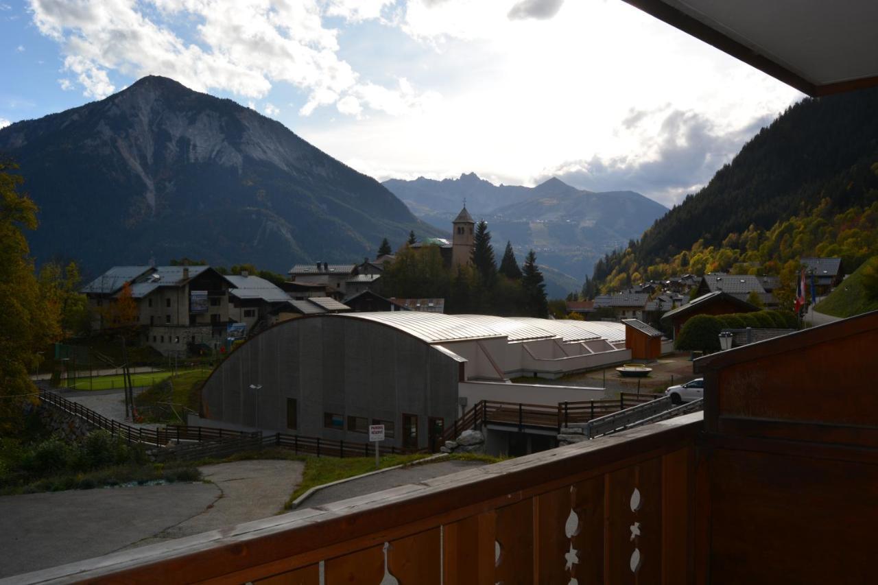 Joli Studio Expose Sud Avec Terrasse Appartement La Plagne Buitenkant foto